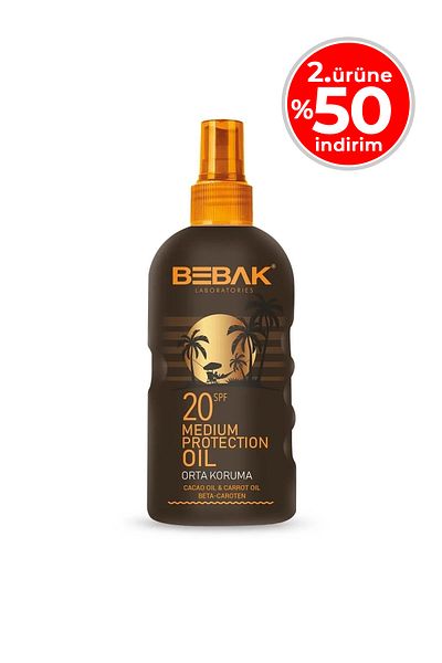 Bebak 150 Ml Bronzing Oil - 20 Spf