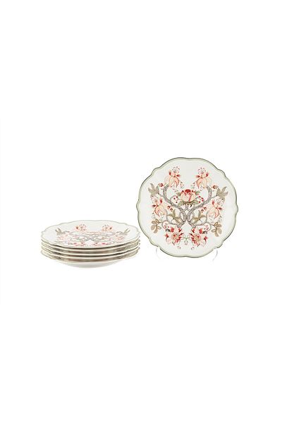Mikasa Moor Mystic Floral 6-Piece Cake Plate 20cm
