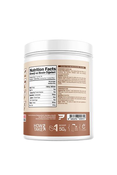Proteinocean Instant Oats |   Water Soluble Oats - 750g - 15 Servings