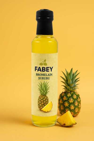 FABEY Bromelain Ananas İçeren Detox Şurubu 250ml