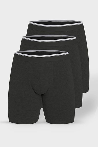 Donkshot Σετ 3 Long Leg Lycra Ανδρικό Boxer 1004 - Sportsman Boxer