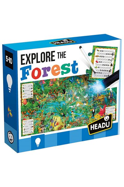 CARIOCA Headu Explore the Forest Magic Lantern Activity Puzzle-ıt22304