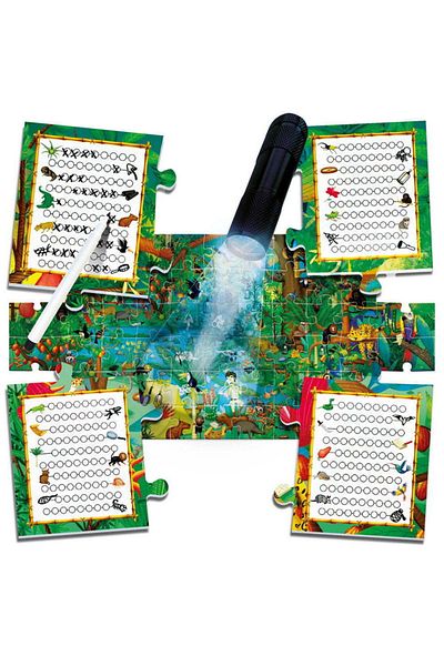 CARIOCA Headu Explore the Forest Magic Lantern Activity Puzzle-ıt22304
