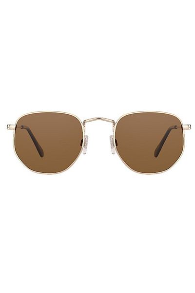 Daniel Klein Unisex Sunglasses – Black Metal Frame, Uv400 Protection, Polarized Glass Clubmaster Model