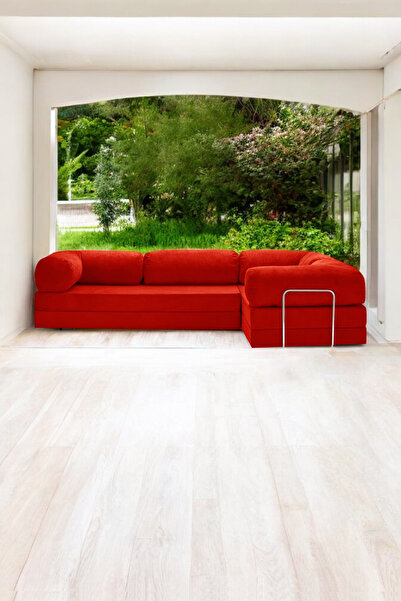 MiniWood Legom Modüler Koltuk Takımı L Koltuk Takımı Sünger Yataklı Kanepe