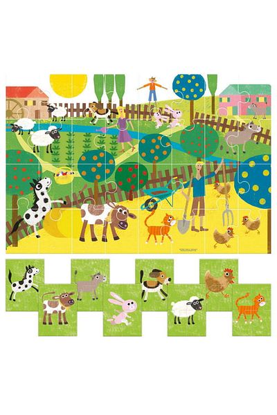 CARIOCA لغز هيدو 8 1 المزرعة (2-5 سنوات)