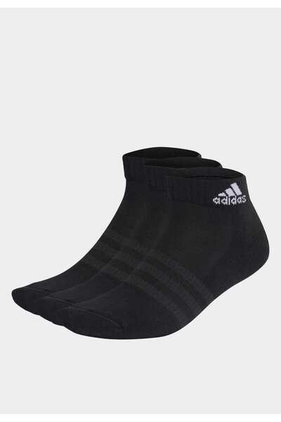 adidas 3 чифта черни меки чорапи до глезена - Ic1277