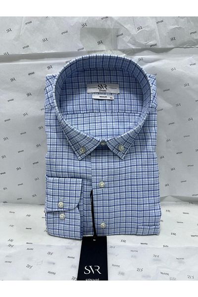 SÜVARİ Μακρυμάνικο πουκάμισο με καρό σχέδιο Cavalry - Regular Fit