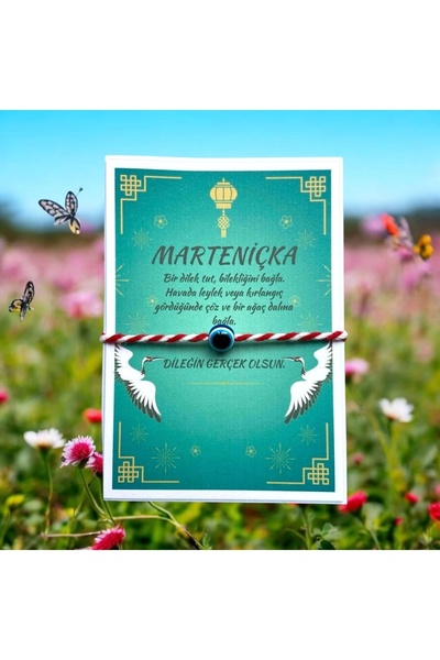 CNBYs MARTENİÇKA DİLEK ŞANS BİLEKLİĞİ- Hediyelik Martenitsa, Martenişka