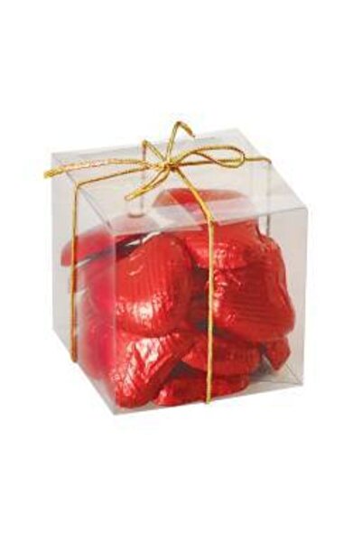 Bolçi çikolata Küp Mini Kalp Kutu 100 Gr
