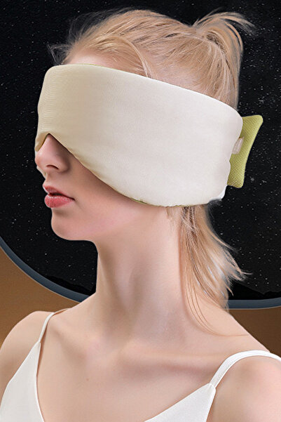 TAKIŞTIR Yeşil Renk Çıtçıtlı Uyku Bandı