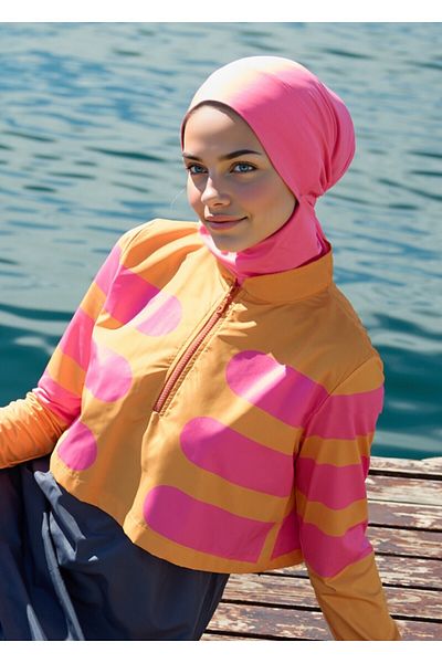 Mayovera Parachute Swimsuit - Dynamic Orange