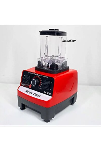 Silver Crest Teknohome Profesiyonel 6500watt 2,5lt Cafe Bar Çift Sürahili Belender Buz Kırıcı Öğütücü