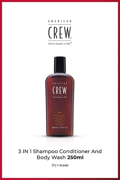 American Crew 3 في 1 250 مل