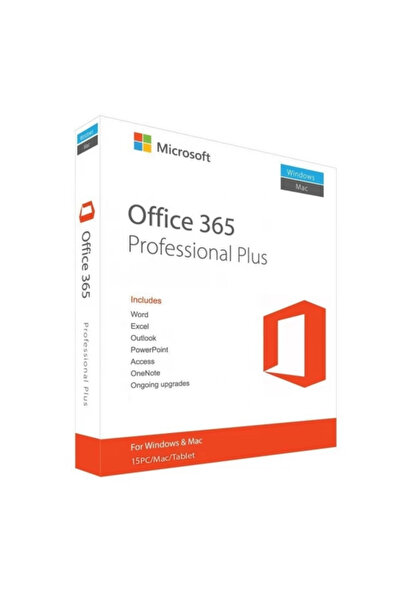 MICROSOFT Office 365 Pro Lisans Üyeliği - Word, Excel, Powerpoint - 32&64 Bit...