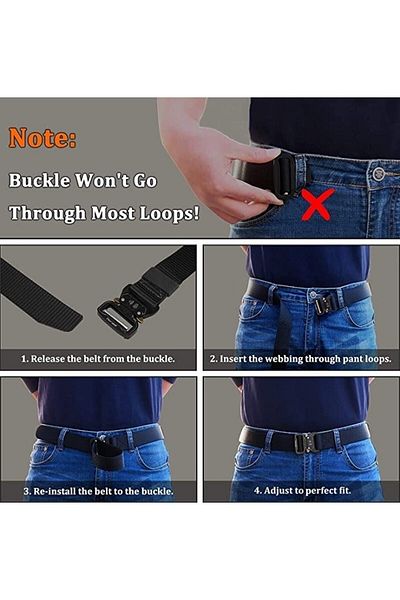 çaymekani Outdoor Cobra Tactical Training Belt