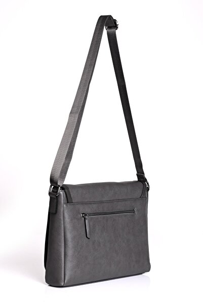 Pierre Cardin 01Pc00112-Gr Gray Long Strap Crossbody Bag