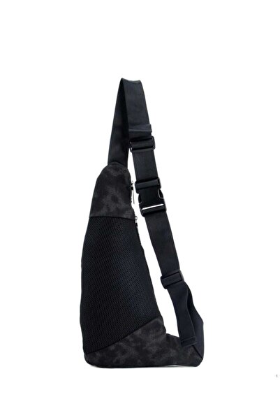 ÇÇS Чорна унісекс сумка поштаря Ccs30700Bodybagsıyah