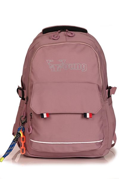 ÇÇS Young 51585 - Large Volume Pink School Backpack Anti-Sweat and Back Support