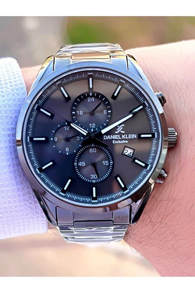 Daniel Klein Men's Wristwatch Vs.Blkt.0408