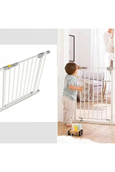 TLA Baby Safety Gate - Adjustable Metal Stair Rail 150cm