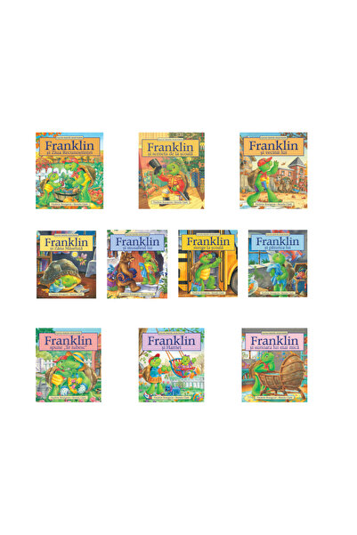 Editura Katartis Colecția Franklin, Set 10 Cărți, Familie Și Frați, Paulette ...