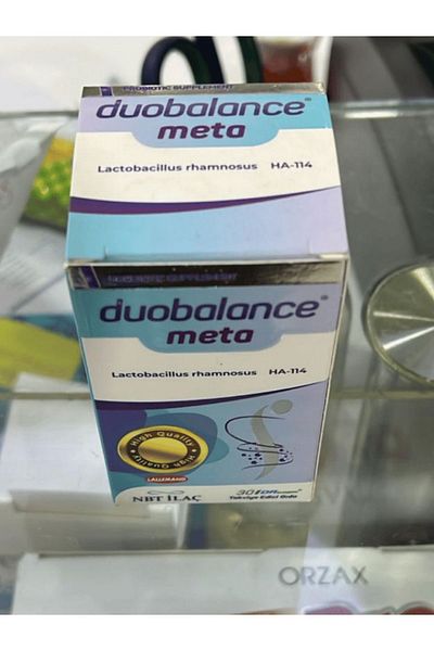 Nbt İlaç Nbt Life Duobalance Meta مكمل غذائي يحتوي على بروبيوتيك 30 كبسولة