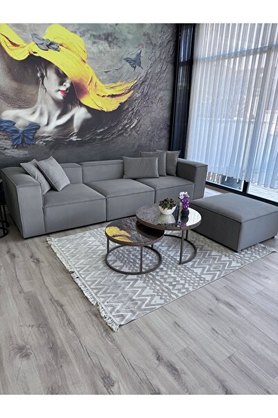 Erduran Mobilya ANGELO 4 MODÜL ZERO 06 LEKE TUTMAZ KUMAŞ