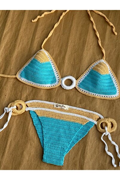 scyllastore Mererid Ring Detailed Bikini Set