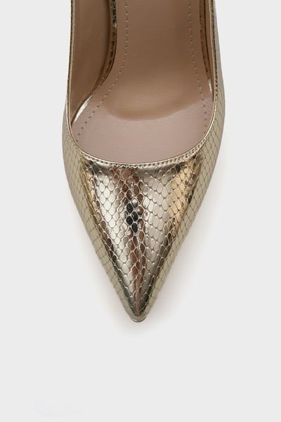 Capone Outfitters Risa Open Back Pointed Toe High Heel Platform Women's Shoes