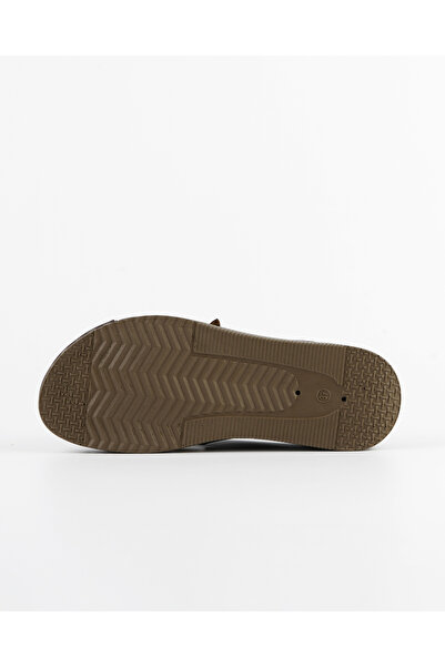 Tigerline Γυναικείες παντόφλες Ms011 Καφέ Καλοκαιρινές Ορθοπεδικές Καθημερινές Άνετες Παντόφλες για το σπίτι και έξω