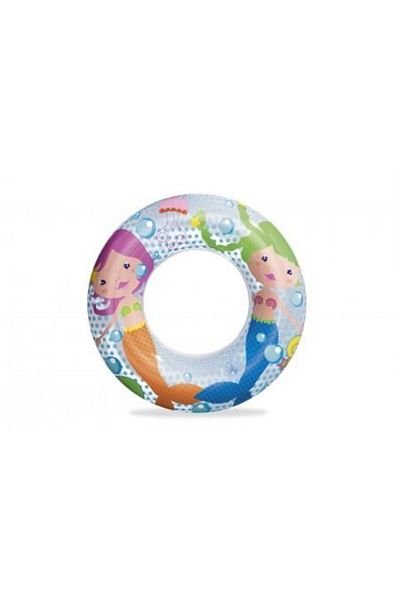 BESTWAY 51 Cm Colorful and Mixed Patterned Life Buoy