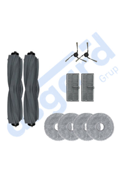 Asgard Grup Dreame X40 MASTER-X40 ULTRA-L40 ULTRA COMPATIBIL 2 Perie principală 2 Perie laterală 2 Filtru 4 Mop
