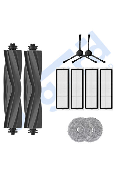 Asgard Grup DREAME L20 ULTRA COMPATIBIL 2 Perie principală 2 Perie laterală 4 Filtru 2 Mop