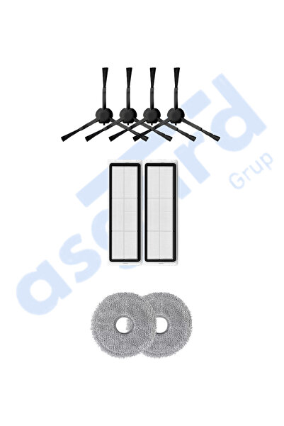 Asgard Grup DREAME X20 MAX-X20 PRO COMPATIBIL 4 perii laterale 2 filtre 2 mopuri