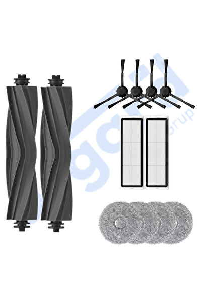 Asgard Grup DREAME L20 ULTRA COMPATIBIL 2 Perie principală 4 Perie laterală 2 Filtru 4 Mop