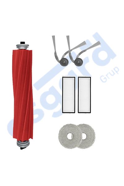 Asgard Grup Roborock Q Revo L Compatible 1 Main Brush 2 Side Brushes 2 Filters 2 Mops
