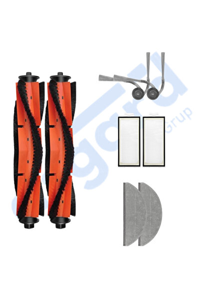 Asgard Grup Compatibil cu ROBOROCK S8 PRO/S8 PRO+ 2 perii principale 2 perii ...