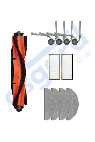 Asgard Grup Compatibil cu ROBOROCK S8 PRO-S8 PRO+-Q8+-Q8 MAX PRO+ 1 perie pri...