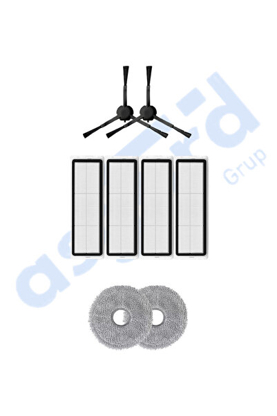 Asgard Grup DREAME X20 MAX-X20 PRO COMPATIBIL 2 perii laterale 4 filtre 2 mopuri