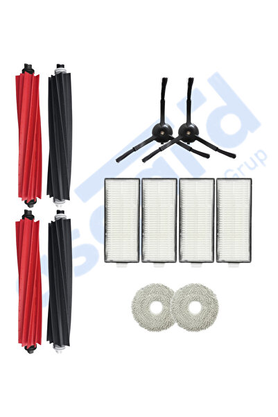 Asgard Grup Roborock Q Revo Master-Q Revo Slim compatibil 2 perii principale ...