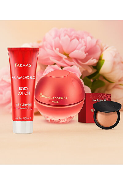 AVON Incandessence Flame Edp 50 ml 3lü Kadın Parfüm Seti