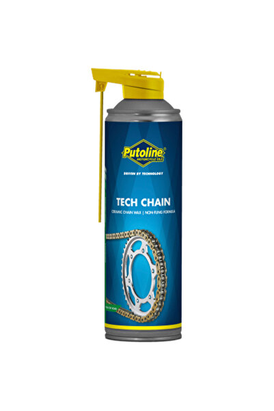putoline Motosiklet Bakım Seti Tech Chain Zincir Yağı + Balata (Fren) Spreyi + KN Zincir Fırçası