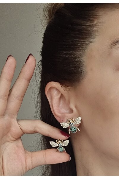 İNİTİUM Premium Seri Özel Tasarım Arı Küpe