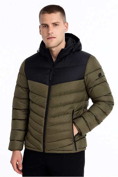 New Balance Lifestyle Men Jacket Men's Khaki Coat Mnj3233-tpg
