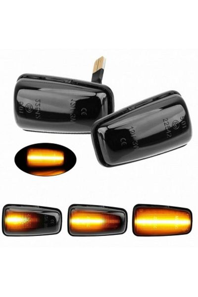 Peugeot Set de 2 semnalizatoare dinamice aripi Peugeot 106, 306, 406, 806, Expert, Partner - BTLL-327D-1