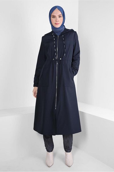 Alvina HOODED TRENCH COAT 10802