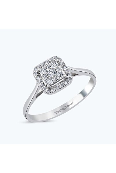 Altınbaş Pırlanta Kare Yüzük