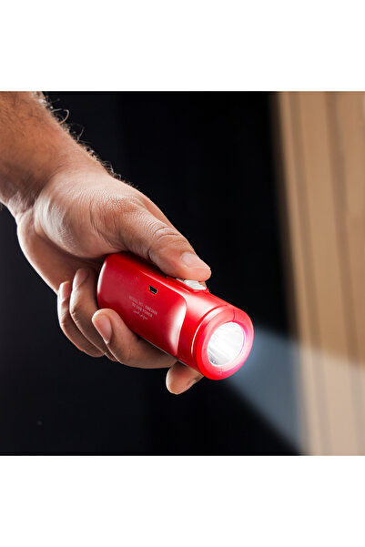 Olsenmark Rechargeable Led Torch & Lantern | 1200mah, 1w Torch 5w Light, 6–4h Use, Compact & Portable