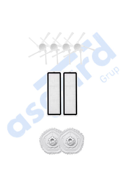 Asgard Grup DREAME W10-W10 PRO COMPATIBIL 4 Perii Laterale 2 Filtre 2 Mopuri